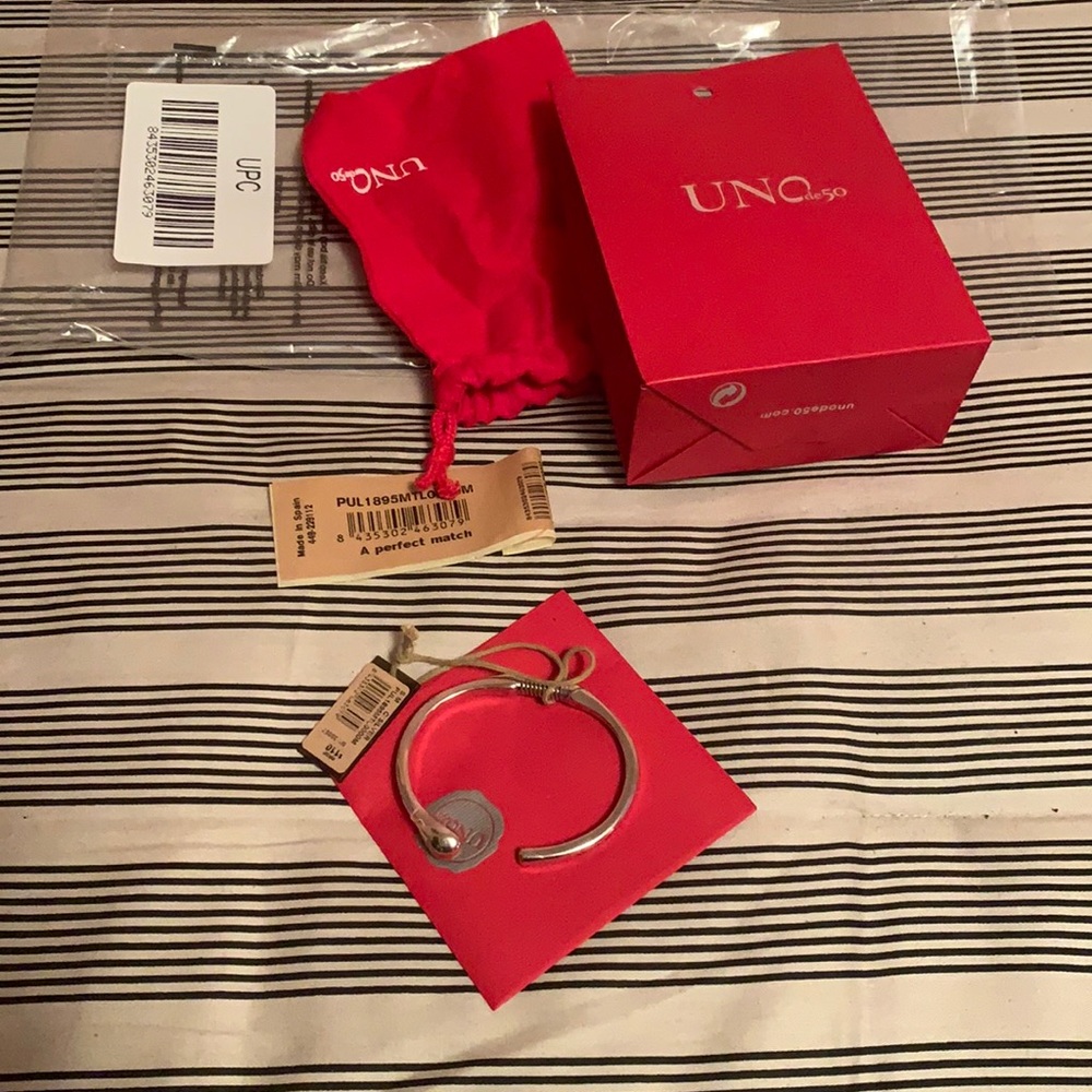 Unode50 Silverton Perfect Match Cuff Bracelet